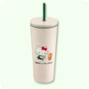 Hello Kitty Starbucks Tumbler